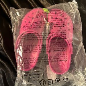 Pink Crocs